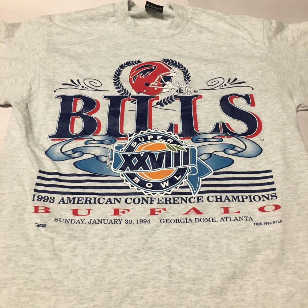 Buffalo bills 1993 afc champs vintage tee